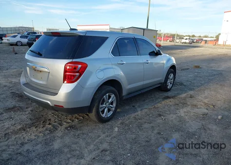 2017 Chevrolet Equinox Ls из США, поврежденный, VIN 2GNALBEKXH1548791